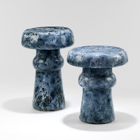 <a href=https://www.galeriegosserez.com/gosserez/artistes/donnersberg-emma.html>Emma Donnersberg</a> - Cèpes - Frozen Blue 